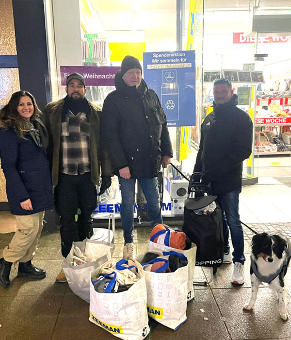 Übergabe der Artikel von Zeemann