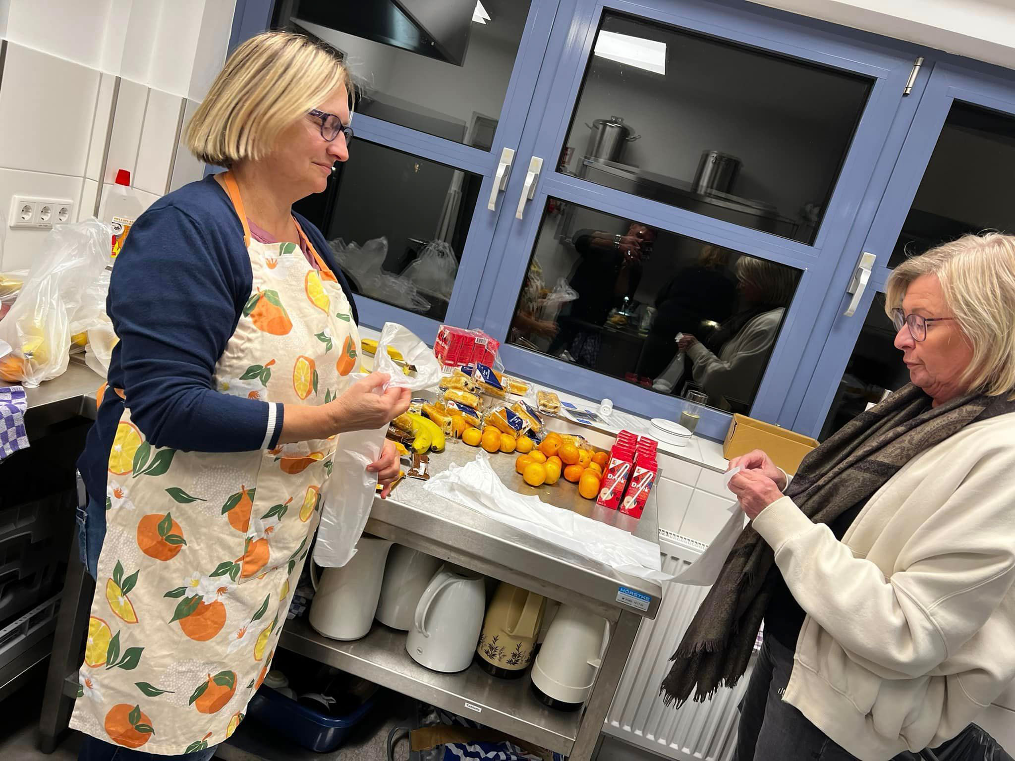 Obst und Süßigkeiten