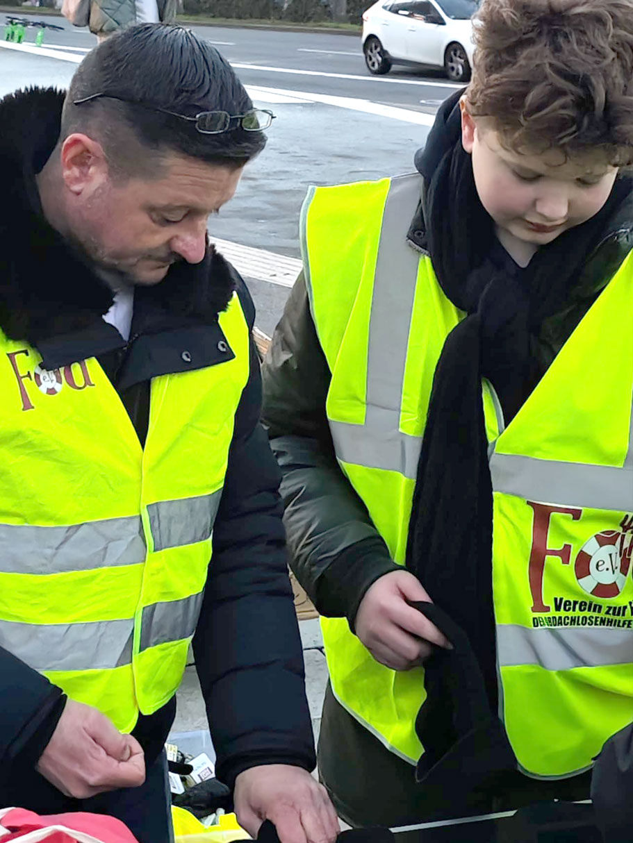 Weihnachtsveranstaltung am Dortmunder Hauptbahnhof