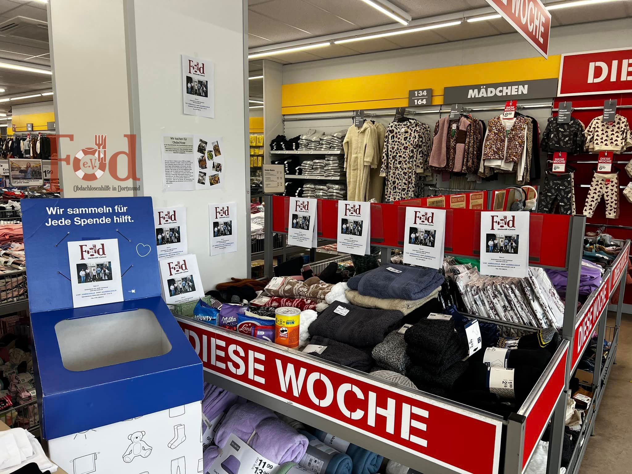 Spendenaktion von Zeeman in Dortmund